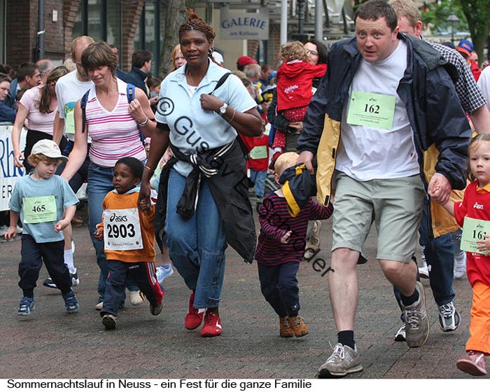 Familienlauf in Neuss