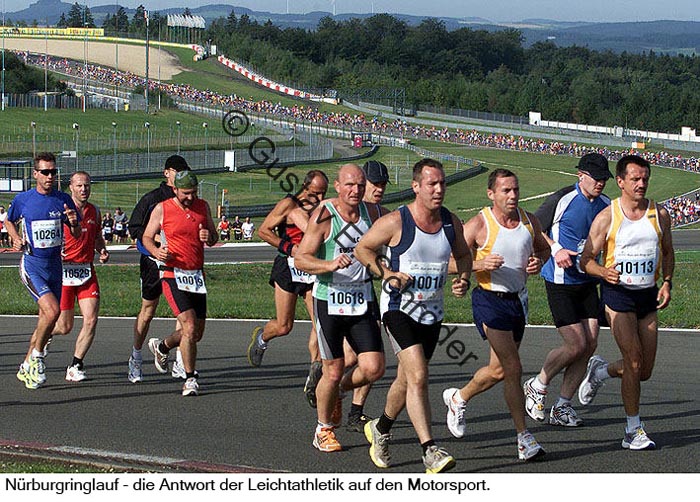 Lauf auf dem Nuerburgring